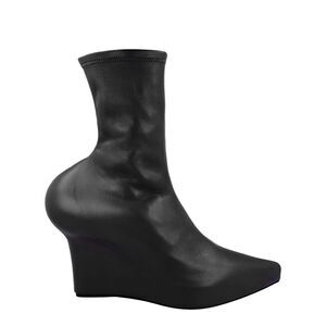 Givenchy Wedge Ankle Boots Black Womens